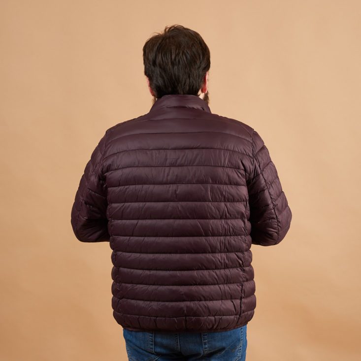 Stitch Fix Mens December 2018 - Save The Duck - Giga Non Hooded Packable Jacket Back View