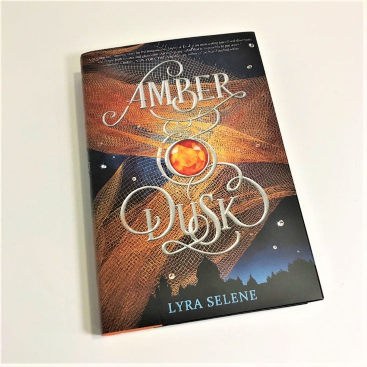 The Bookish Box “Quartz and Castles” December 2018 - Amber & Dusk by Lyra Selene Front Top