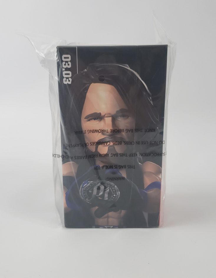 WWE Slam Crate by Loot Crate December 2018 - AJ Styles Collectible Figure Box Front