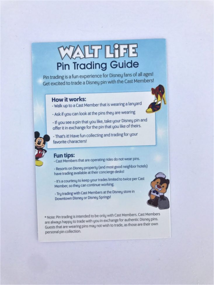 Walt Life Surprise December 2018 - Pin Trading Guide
