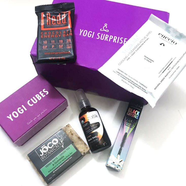 Yogi Surprise December 2018 - All Products Group Shot Top