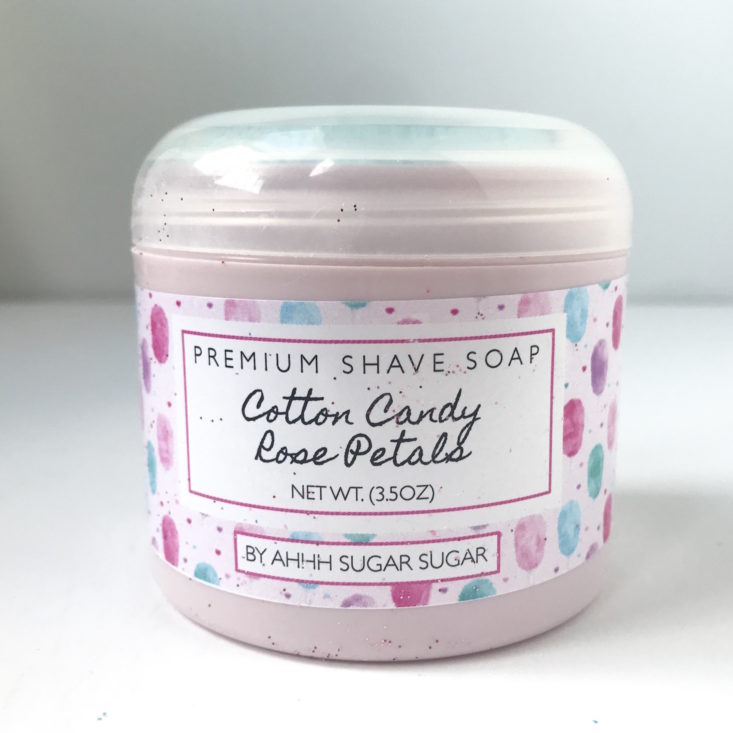 Ahhh Sugar Sugar January 2019 - Shave Soap Box Front