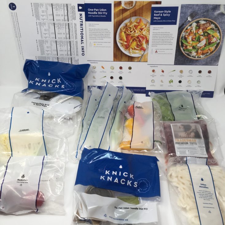 Blue Apron Subscription Box Review February 2019 - BIG REVEAL