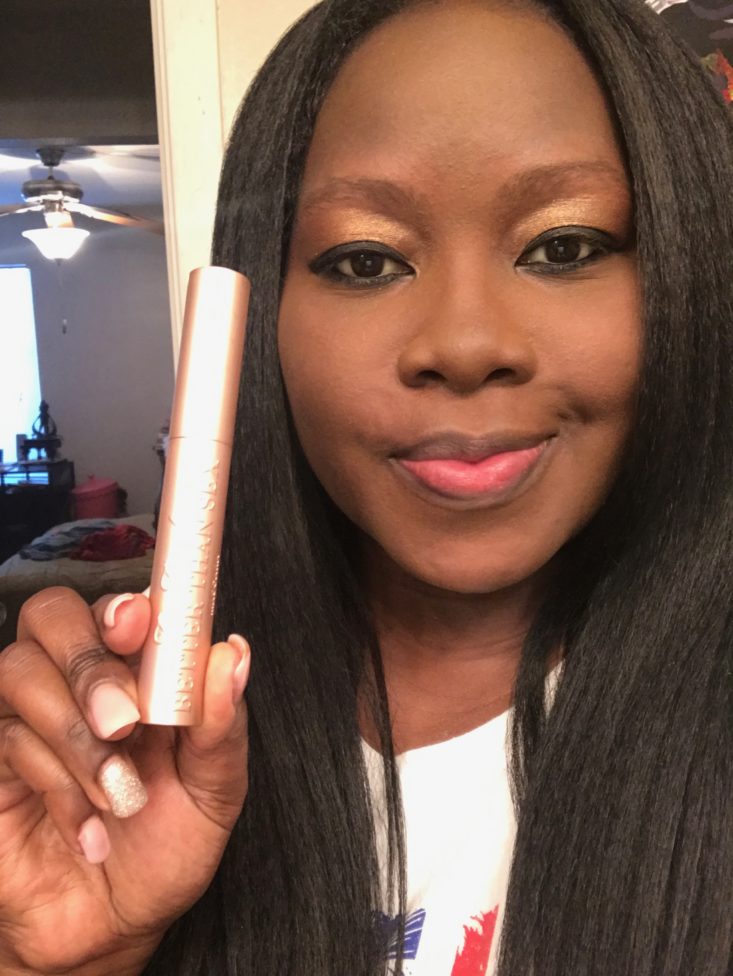 Boxycharm makeup tutorial February 2019 - Holding Up The Mascara