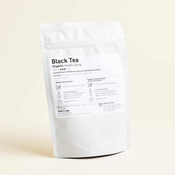 Field to Cup February 2019 black tea