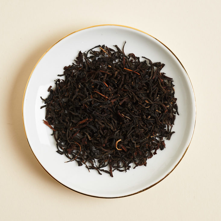 Field to Cup February 2019 black tea detail