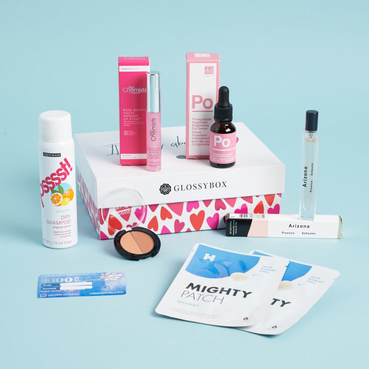 GlossyBox February 2019 all contents