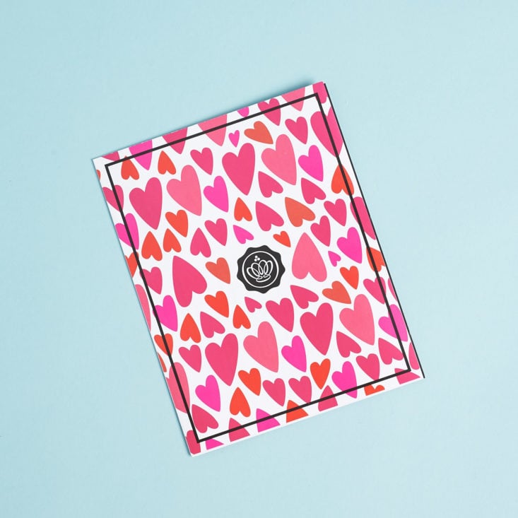 GlossyBox February 2019 booklet cover