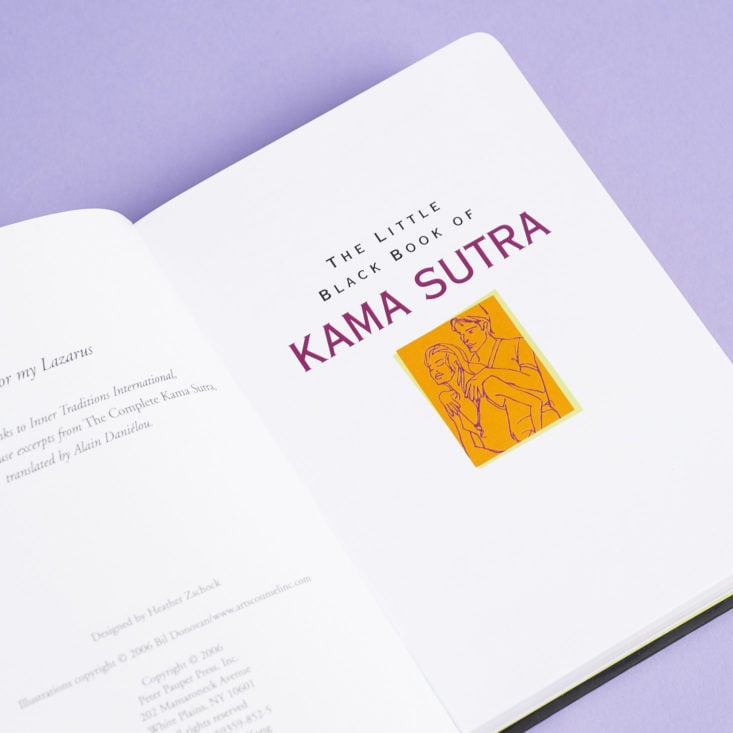 Heart and Honey Queen Bee Box Kama Sutra February 2019 intro pages