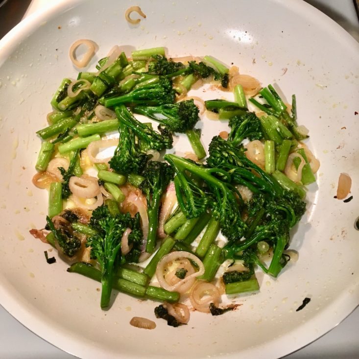Home Chef Subscription Box Review February 2019 - STEAK BROCCOLINI