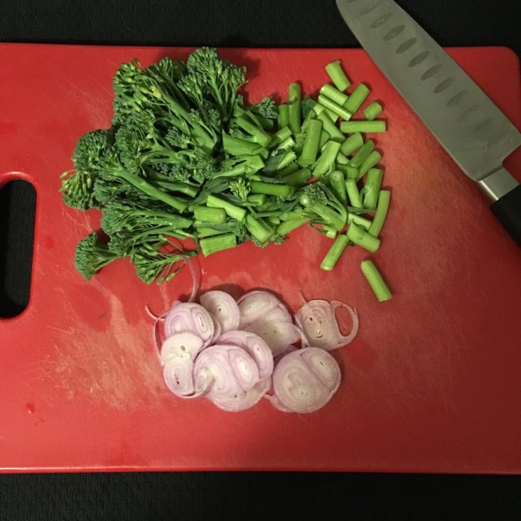 Home Chef Subscription Box Review February 2019 - STEAK VEGGIE PREP