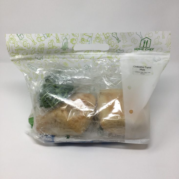 Home Chef Subscription Box Review February 2019 - TUNA BAG FULL