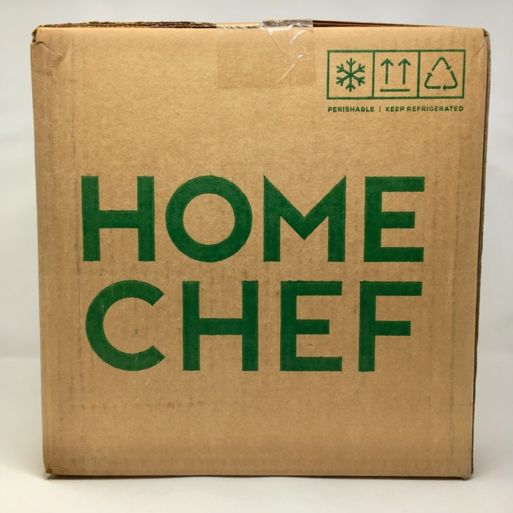 Home Chef Subscription Box Review February 2019 - UNOPENED BOX