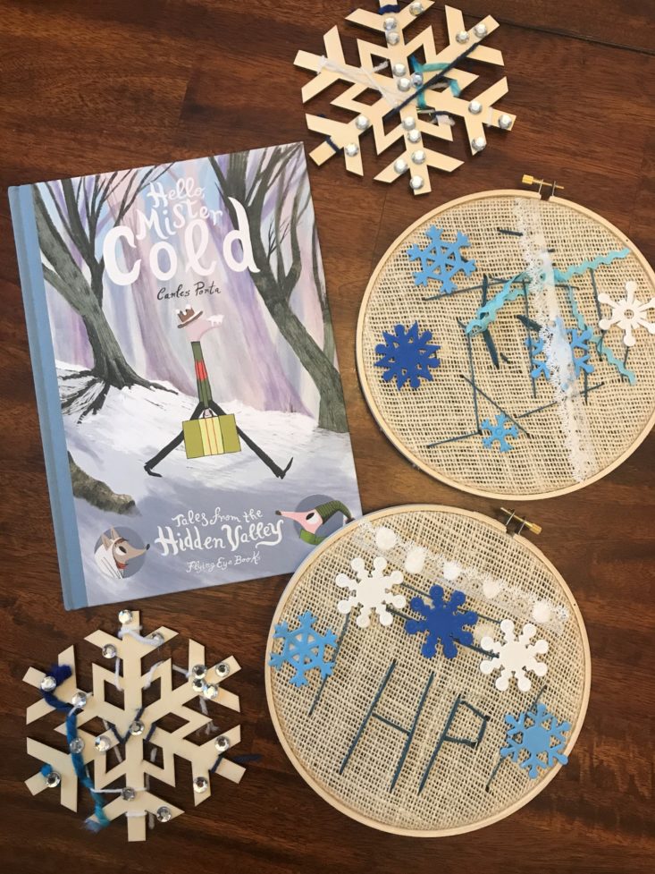 KidArtLit Deluxe January 2019 - All Crafts Complete Including Book