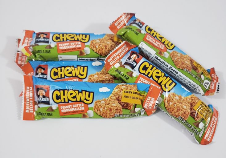 MONTHLY BOX OF FOOD AND SNACK February 2019 - Peanut Butter Marshmallow Chewy Snack Bars All Content Top