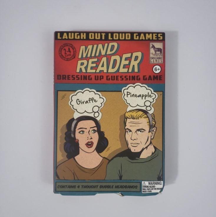 Mini Mystery Box Of Awesome February 2019 - Mind Reader Game 1