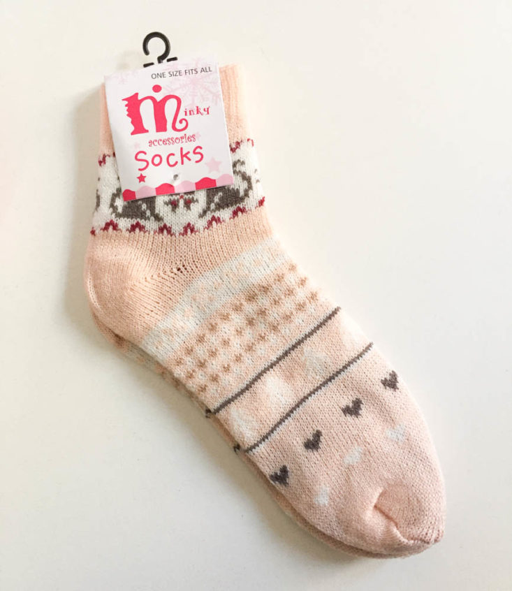 My Fashion Crate January 2019 - Cute Favorite Socks Top 1