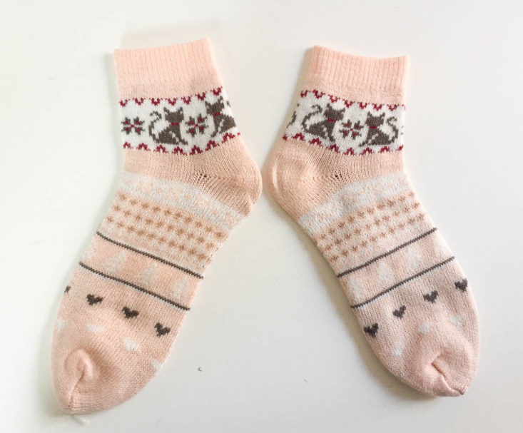 My Fashion Crate January 2019 - Cute Favorite Socks Top 2