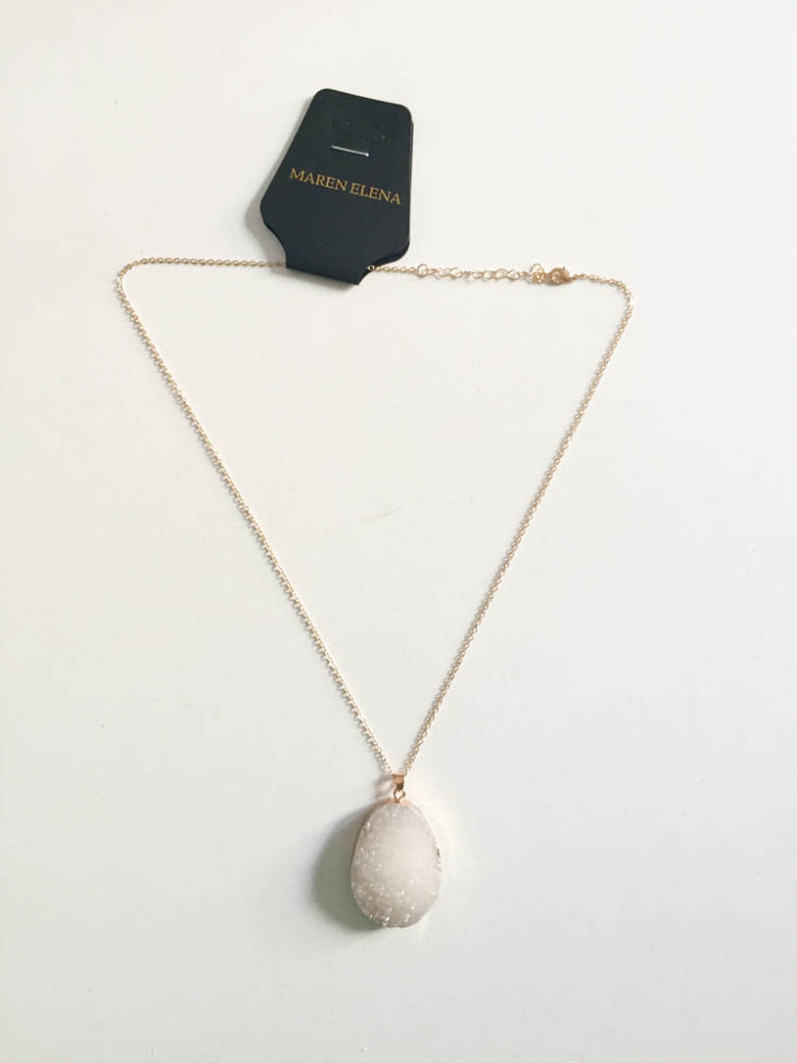 Nadine West February 2019 - Gwendolyn Necklace Front