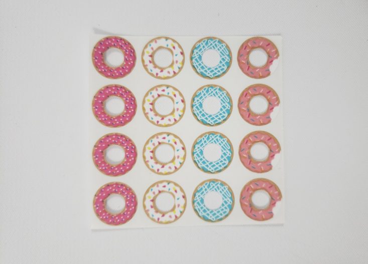 PENNIE POST SUBSCRIPTION Box – February 2019- Donut Stickers Top