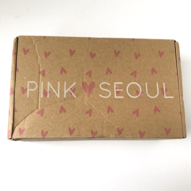PinkSeoul Mask Box January 2019 - Box 2 Top