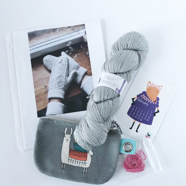 PostStitch Yarn Subscription Box Review - February 2019 - All Products Top