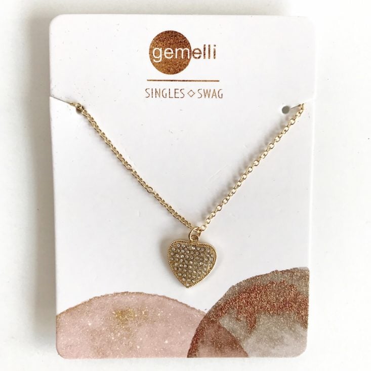 SinglesSwag February 2019 - Necklace On The Card