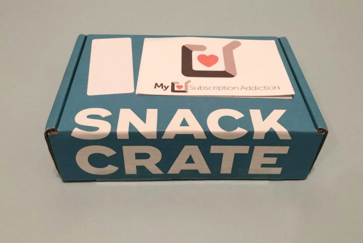 Snack Crate -February 2019 - Box itself