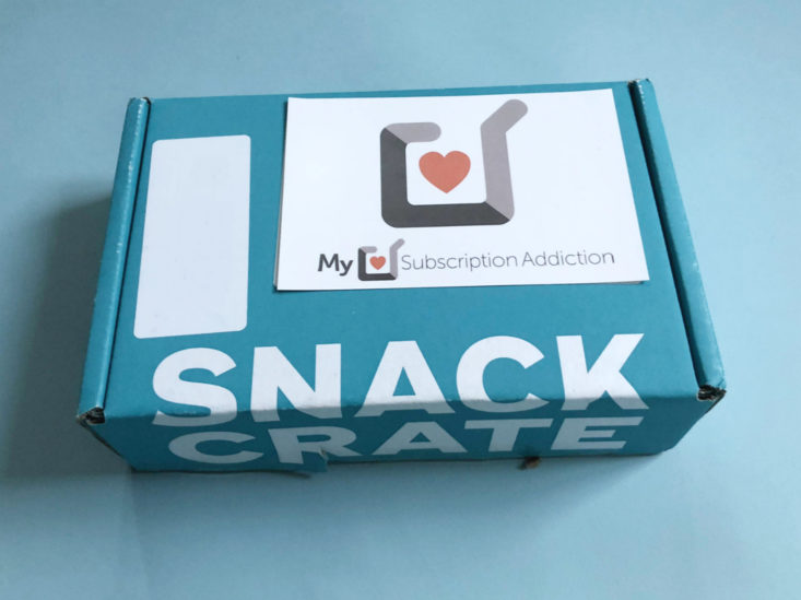 Snack Crate Switzerland January 2019 - Box Top
