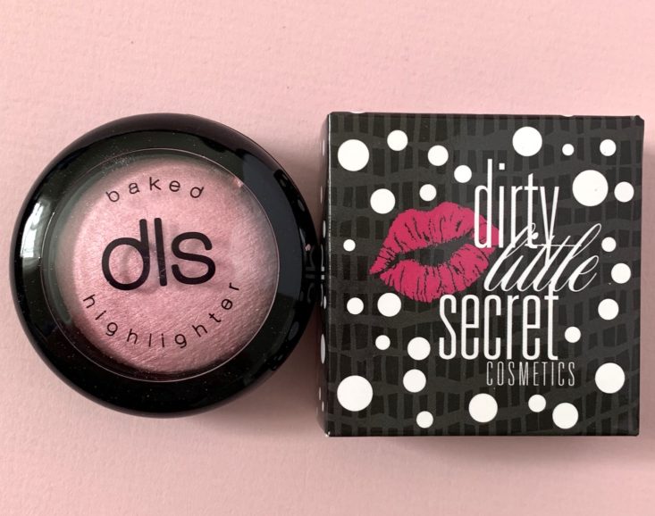 Sweet Sparkle January 2019 - Dirty Little Secret Baked Highlight in Bellini 1