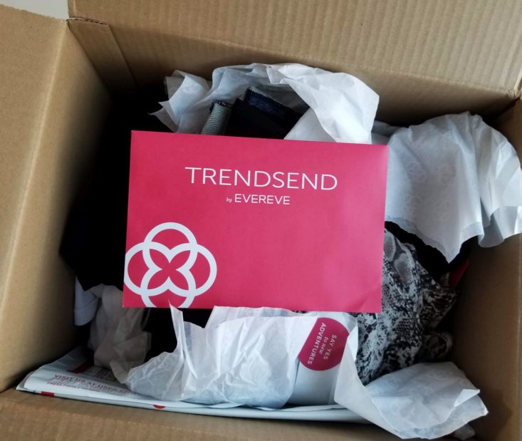 TrendSend February 2019 inside box