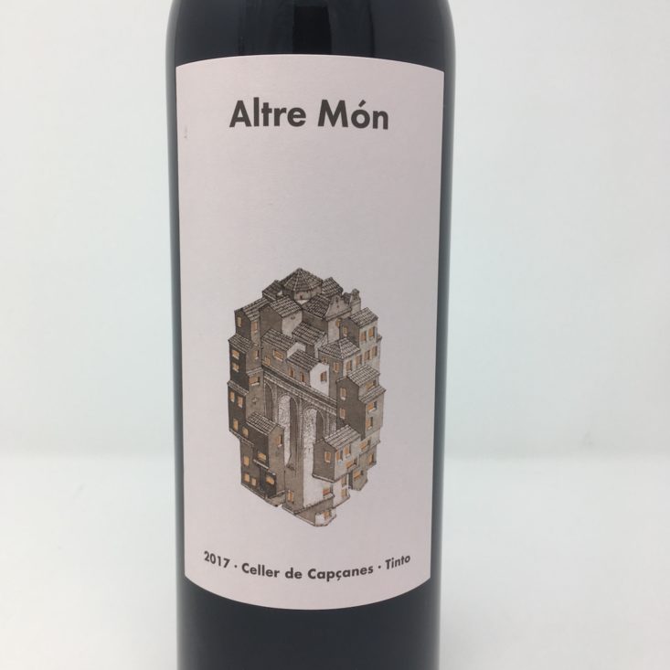 Winc Wine of the Month Review February 2019 - ALTRE MON LABEL FRONT