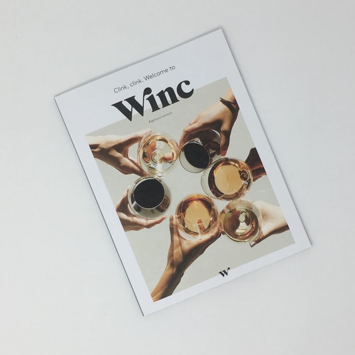 Winc Wine of the Month Review February 2019 - INFO BOOK 1