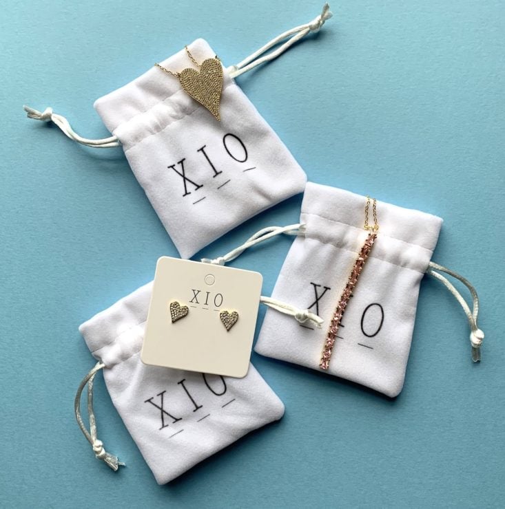 XIO Jewelry Subscription Review - February 2019 - All Products Top