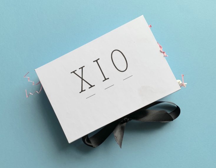 XIO Jewelry Subscription Review - February 2019 - Box Top
