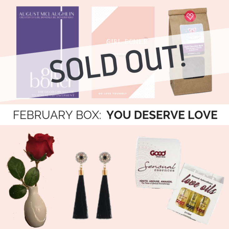 February 2019 Go Love Yourself box