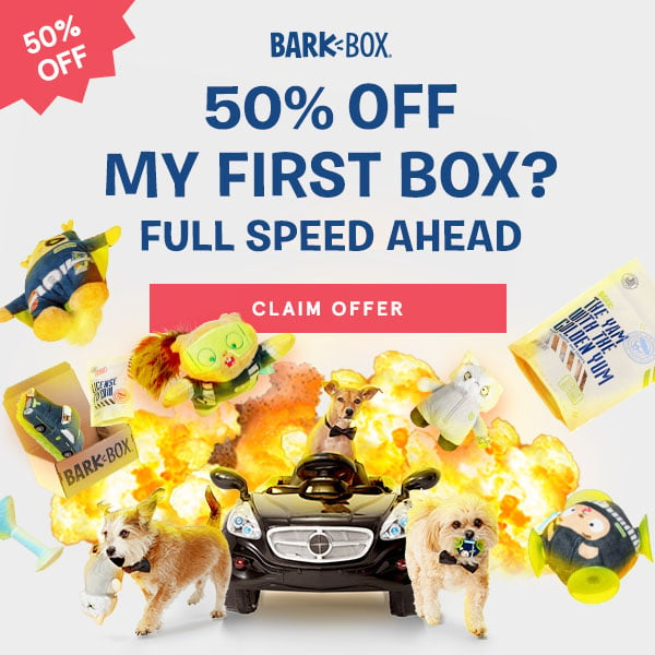 BarkBox 50% Off Your First Box