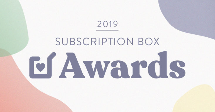 2019 subscription box awards real subscribers