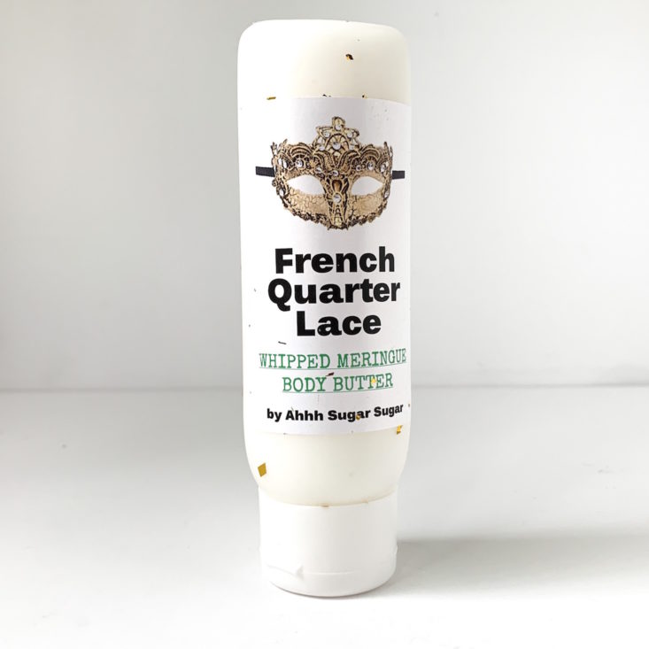 Ahhh Sugar Sugar February 2019 - French Quarter Lace Whipped Meringue, 4 oz Front