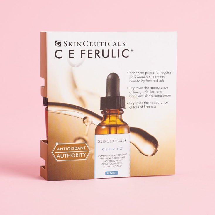 Beauty Fix March 2019 oil vial sample