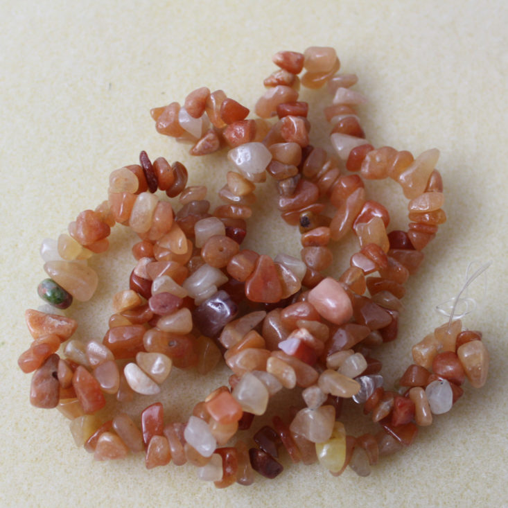 Blueberry Cove Beads Review February 2019 - Gemstone Chips Top