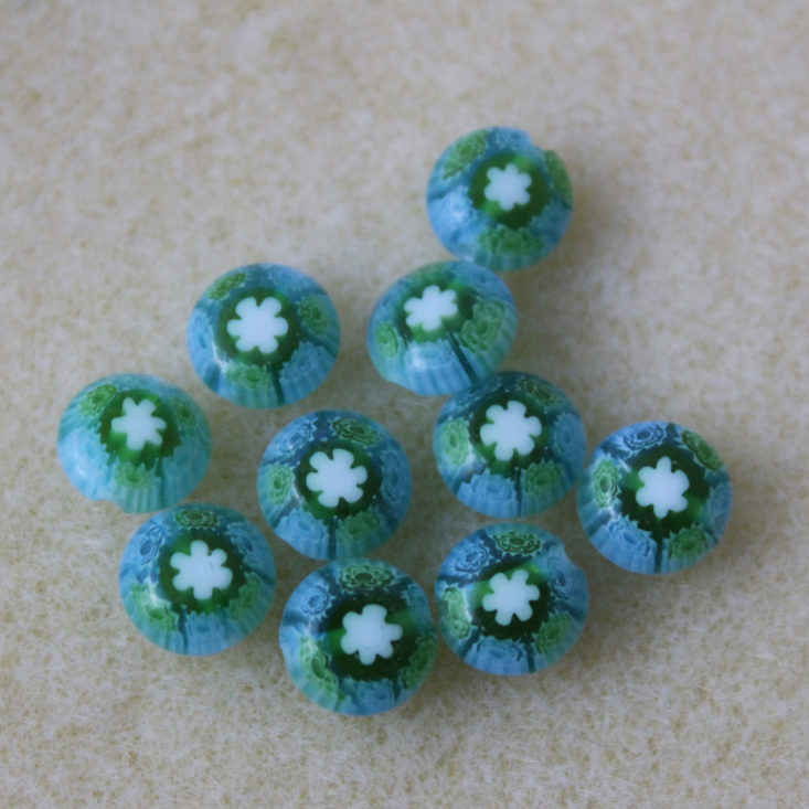 Blueberry Cove Beads Review February 2019 - Millefiori Beads Top