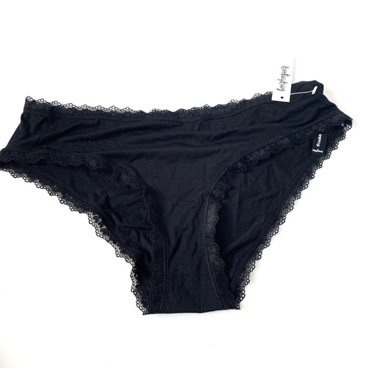 BootayBag Review February 2019 - Black Panty with Lace 1 Top