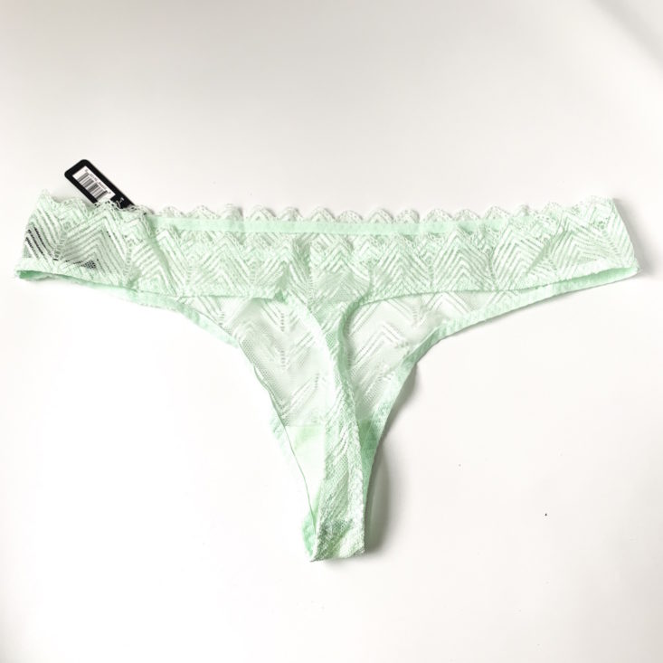 BootayBag Review February 2019 - Mint Lace Thong 3 Top