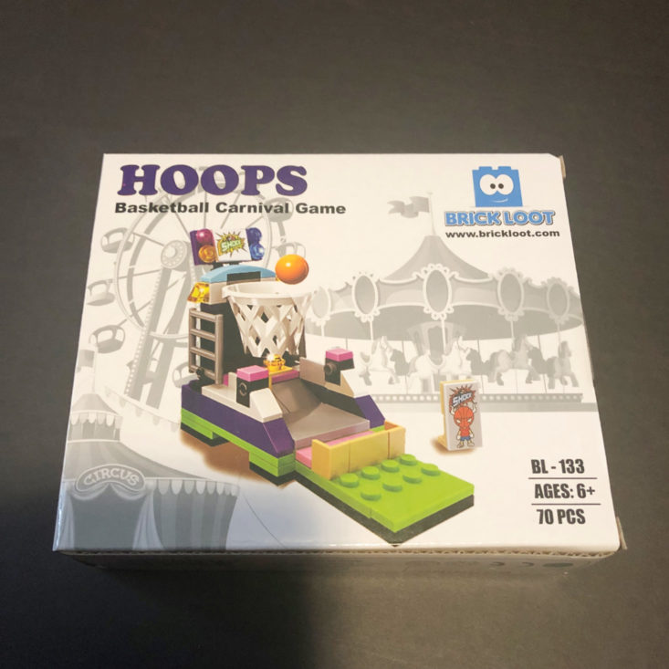Brick Loot February 2019 - HOOPS Basketball Carnival Game Box Top