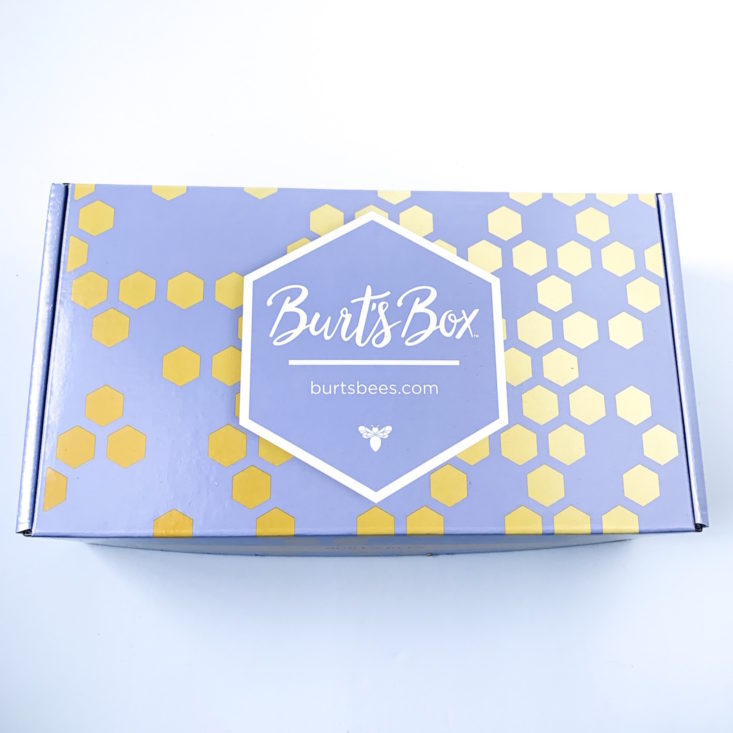 Burt’s Bees Burt’s Box Review March 2019 - Box 2 Closed Top