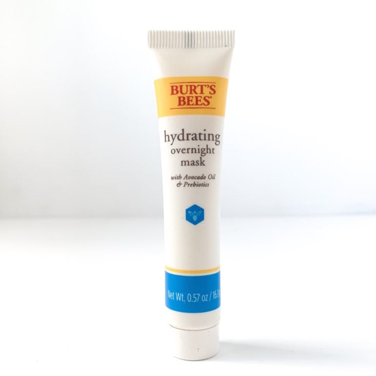 Burt’s Bees Burt’s Box Review March 2019 - Hydrating Overnight Mask Front