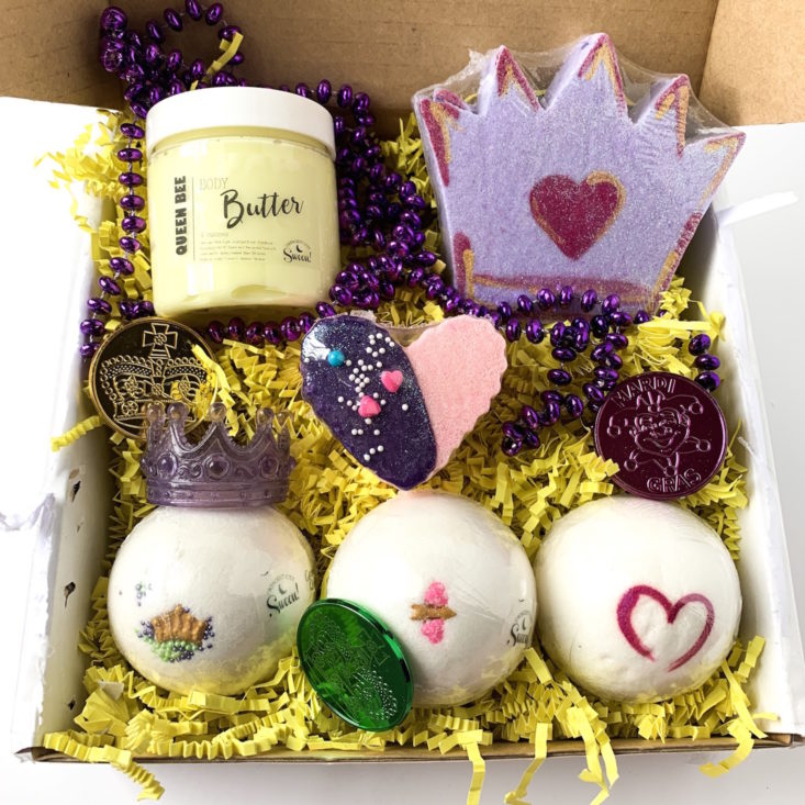 Crescent City Swoon Box February 2019 - All contents Top