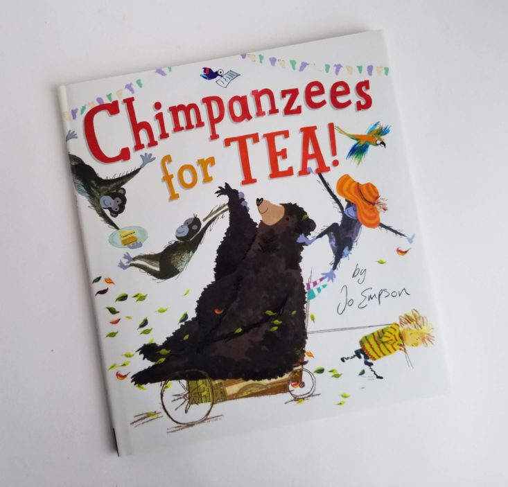 Elephant Books March 2019 chimps for tea cover