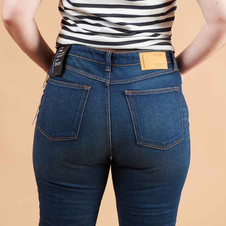 Frank and Oak March 2019 pockets on jeans